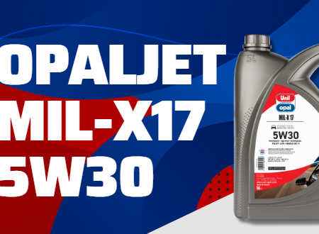 UNIL OPAL OPALJET MIL-X 17 5W/30 100% ΣΥΝΘΕΤΙΚΟ