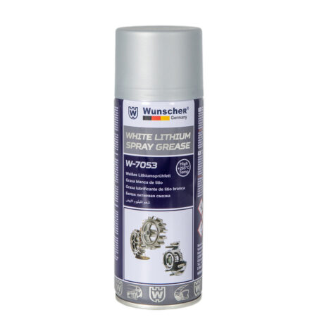 WUNSCHER SPRAY GREASE WHITE LITHIUM GREASE 450ml