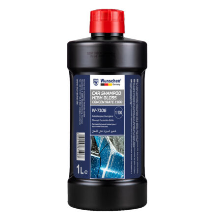 WUNSCHER WASH & WAX CAR SHAMPOO / ΣΑΜΠΟΥΑΝ ΑΥΤΟΚΙΝΗΤΟΥ (με Carnauba) 1 L