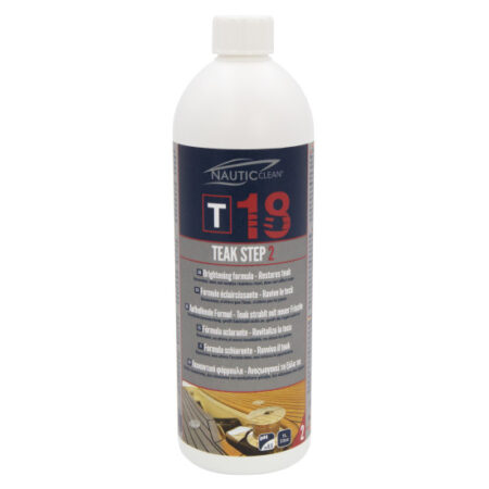 NAUTIC CLEAN T18 - TEAK STEP 2 Λευκαντικό και σταθεροποιητικό προϊόν για ξύλο teak